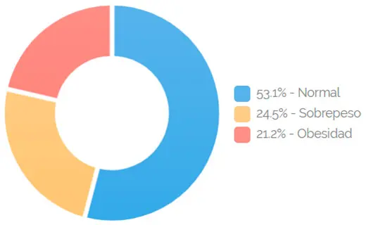 Estadística Obesidad infantil Chile