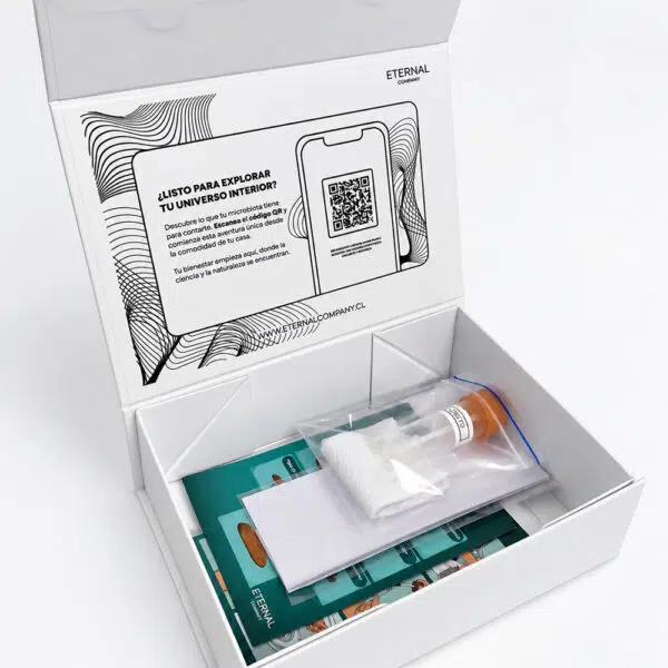 Test de microbiota intestinal Eternal Gut Contenido 1