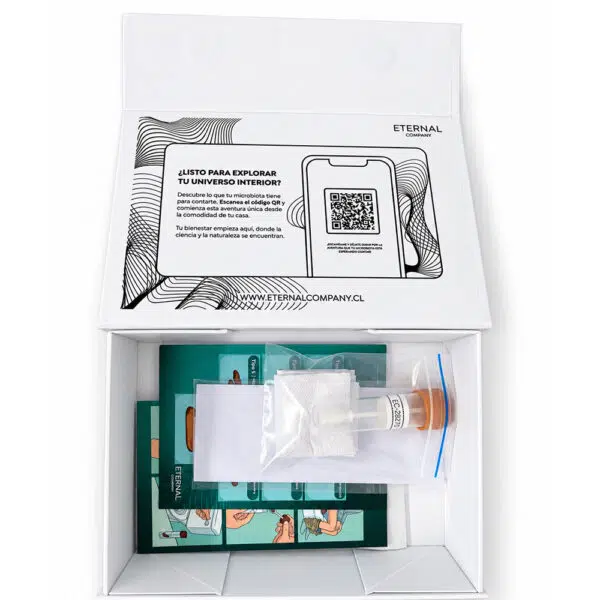 Test de microbiota intestinal Eternal Gut Contenido 2